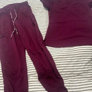 Women's Burgundy Pants & Jumpsuit Set